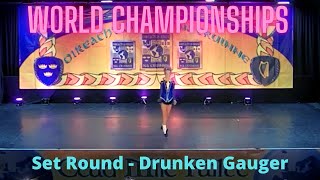 Hanna Mioduszewska dancing the Drunken Gauger at the CLRG World Irish Dance Championships 2022 [upl. by Hatch168]