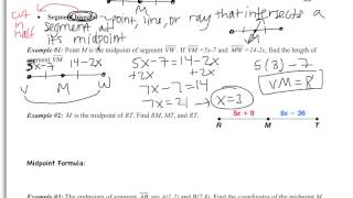 13 Use Midpoint and Distance Formulas [upl. by Nelda606]