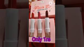 Myglamm 3 Lipstick Combo Offer  Lipstick Only 1rs  Today Loot Offershorts [upl. by Socher]