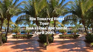 Riu Touareg Hotel Boa Vista Cape Verde APRIL 2024 Full Hotel Tour Solo Trip [upl. by Fidole]