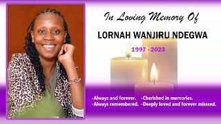 LORNAH WANJIRU NDEGWA [upl. by Opal891]