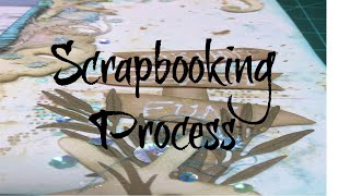 Scrapbooking ProcessSand Sun Sea [upl. by Flavio]