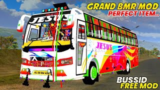 NEW GRAND BMR MOD FOR BUSSID  BMR MOD  DOWNLOAD MOD  NEW BUS MOD  BUSSID BMR MID  bussidmods [upl. by Uta]