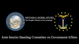 5302024  Joint Interim Standing Committee on Government Affairs Pt 1 [upl. by Rooney]