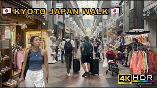 4K Kyoto Walk 🇯🇵KawaramachiKyogokuShijoJapanWalking [upl. by Yeltnarb308]