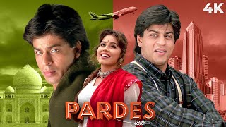 Pardes Full Movie  Shahrukh Khans Romantic Movie  Mahima Chaudhary  Blockbuster Bollywood Movie [upl. by Ahsinahs]