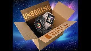 UNBOXING Apple Watch Series 3 42mm [upl. by Phira]