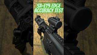 SAE19 EDGE ACCURACY TEST airsoft specnaarms shorts youtubeshorts mk18 [upl. by Mikah927]