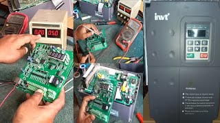 invt vfd repair display off 75 kw [upl. by Revilo]