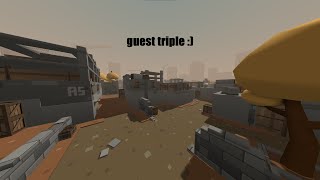 791 guest triple nuke  krunkerio [upl. by Oicram]