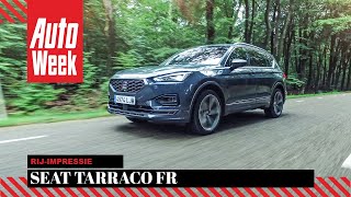 Seat Tarraco FR 2020  AutoWeek review  English subtitles [upl. by Adyol]