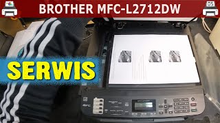 BROTHER MFCL2712DW 🖨️ Serwis [upl. by Solange]