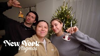 159 VLOGMAS НАРЯЖАЕМ ЕЛКУ РОЖДЕСТВЕНСКИЙ НЬЮЙОРК [upl. by Sivraj262]