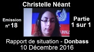 Christelle Neant Donbass SitRep n18  10 decembre 2016 partie 11 [upl. by Eicam]