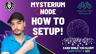 How To Setup a Mysterium Node  Passive Income 2024 [upl. by Natal782]