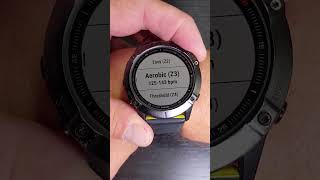 How To Set Heart Rate Zones With Garmin Fenix 6 and 6x Pro shorts [upl. by Ycram]