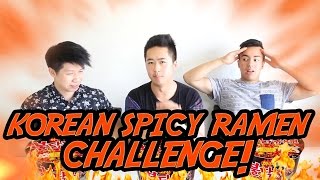 Korean Chilli Ramen Challenge  WIN SUCKER TICKETS [upl. by Donatelli]