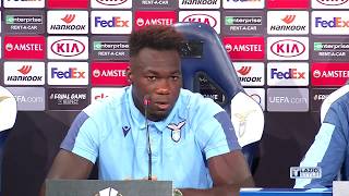 LazioStade Rennais  La conferenza stampa di Mister Inzaghi e Caicedo [upl. by Ardnama]