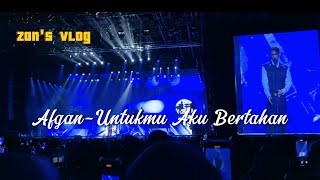 Afgan  Untukmu Aku Bertahan Live In Kuala Lumpur [upl. by Aerdnac]