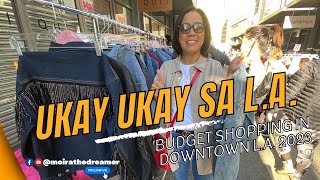 Ukay Ukay sa LA  Budget Shopping in Downtown LA 2023  Pinay in ATX [upl. by Wendelina]