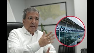 Ministro de Transportes plantea soluciones para evitar alto tránsito en Migraciones del aeropuerto [upl. by Sherrard]