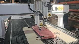 Heliner Dual Spindle CNC Router  Auto Switch Spindle Demo [upl. by Ark243]