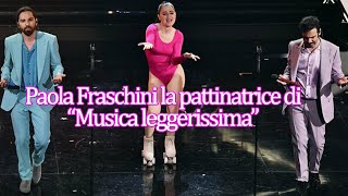 La pattinatrice di quotMusica Leggerissimaquot Paola Fraschini [upl. by Kuth]