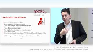 Datenschutz im Unternehmen  Wertvolle Tipps und Handlungsempfehlungen [upl. by Eide]