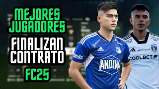 Mejores JUGADORES que TERMINAN CONTRATO  FC 25 [upl. by Arba461]