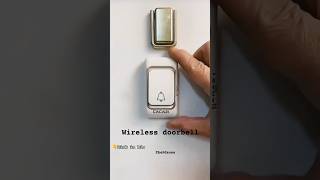 The Wireless Doorbell That Changed My Mind ThePDZon shorts [upl. by Elleret11]