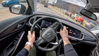 NEW Opel Grandland X 2022 12 130HP 0100 POV Test Drive 1103 Joe Black [upl. by Caplan]