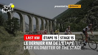 Last KM  Stage 15  TDF2021 [upl. by Hermione]