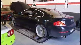 bmw 635d dyno [upl. by Enala]