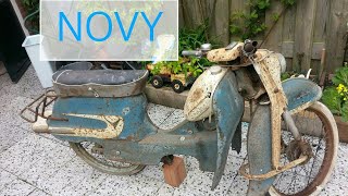 restoration Novy 1958  classic moped  oldtimer brommer [upl. by Chema]