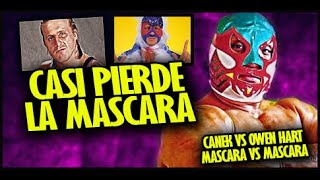 😱El dia que Canek quotCASI PIERDE LA MASCARAquot ante Owen HartBlue blazer luchador LEYENDAS HISTORICAS [upl. by Isaak]