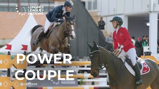 Janika Sprunger amp Henrick von Eckermann  the power couple of the Longines League of Nations [upl. by Tay335]