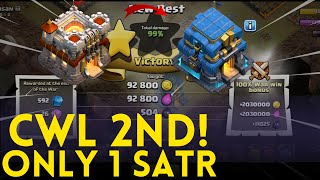 Pros Told to Only Get 1 Star 99 in Each War AttackTh11 Anti 1 Star  COC [upl. by Salomie288]