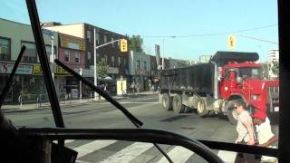 TTC  1982 GM T6H5307N Fishbowl 2822 on 32 Eglinton West [upl. by Goeger]