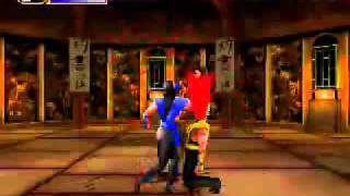 Mortal Kombat Mythologies Sub Zero BiHan Spine Rip Fatality [upl. by Pacien298]