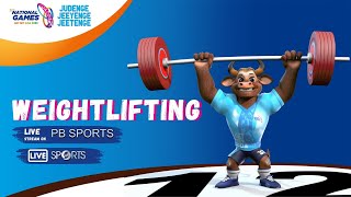 LIVE Weightlifting 🏋️‍♂️ 37th National Games 2023 Goa  DD Sports [upl. by Blasius241]