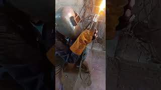 4g welding using 7018 26mm  open root welding welder [upl. by Yseult873]