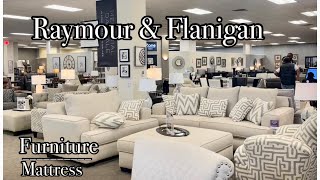 Raymour amp Flanigan Furniture and Mattress Store Bed Room And Living Set 2022 Raymour amp Flanigan USa [upl. by Ariayek101]