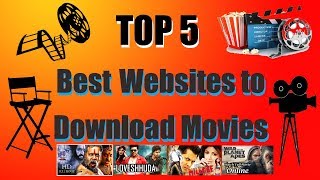 Top 5 best websites to download latest movies Bollywood Hollywood And South Indian [upl. by Anahsar675]