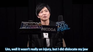 That time Shimono Hiro dislocated his jaw in the recording studio [upl. by Nomzed]