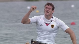 Brendel Gold  Mens Canoe Single 1000m  London 2012 Olympics [upl. by Eicul860]