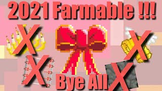 New OP Farmable On Growtopia  RIP All Farmable On 2021   Growtopia [upl. by Lytton]