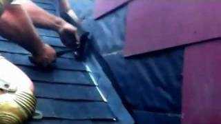 HOW TO INSTALL STEP FLASHING ON A ROOF [upl. by Gerius]