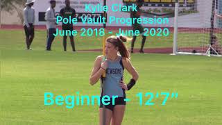 Pole Vault Progression Updated  Beginner  12’7” [upl. by Eolcin787]