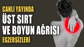 CANLI YAYINDA BOYUN VE KULUNÇ AĞRISI EGZERSİZLERİ aktifizyo boyunağrısı kulunç [upl. by Edelman204]