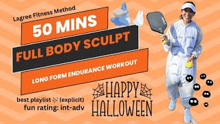 50 m Lagree Fitness full body workout Microformer Halloween fun Oct 30 2024 [upl. by Bethesde]